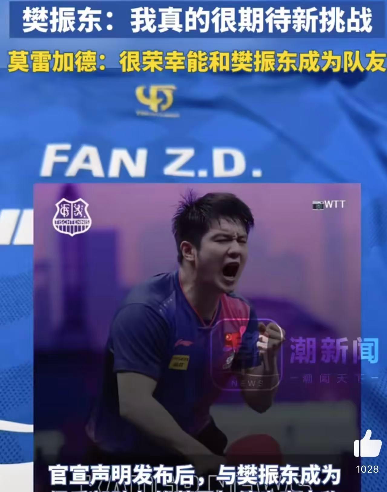 比利时乒乓球队横扫韩国乒乓球队,樊振东送出助攻的简单介绍 比利时乒乓球队横扫韩国乒乓球队,樊振东送出助攻的简单介绍