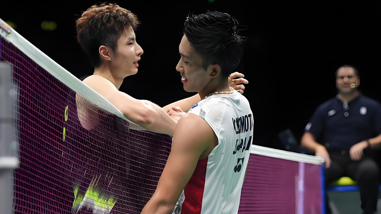 马来西亚羽毛球队逆转印度羽毛球队，桃田贤斗统治全场
