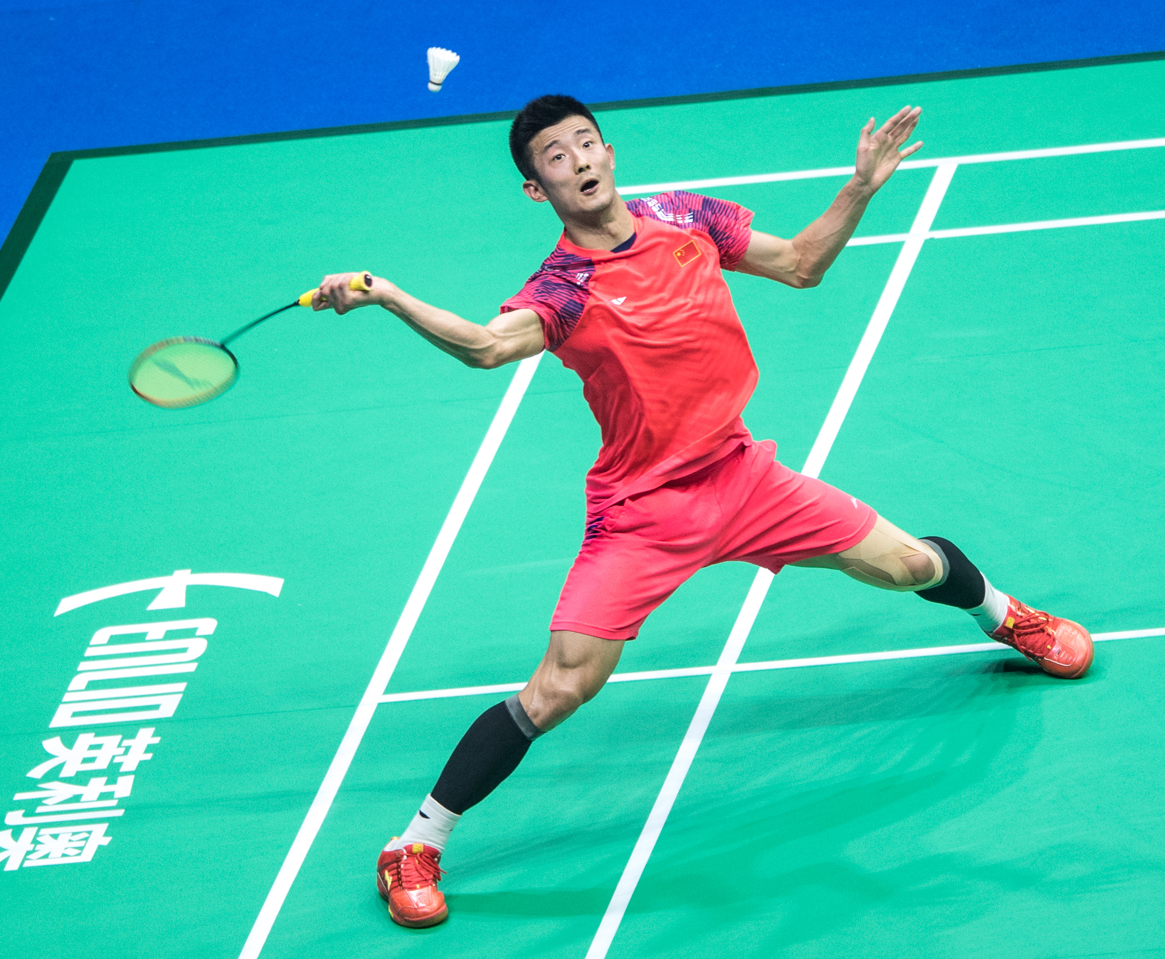 印度羽毛球队强势马来西亚羽毛球队，谌龙统治全场